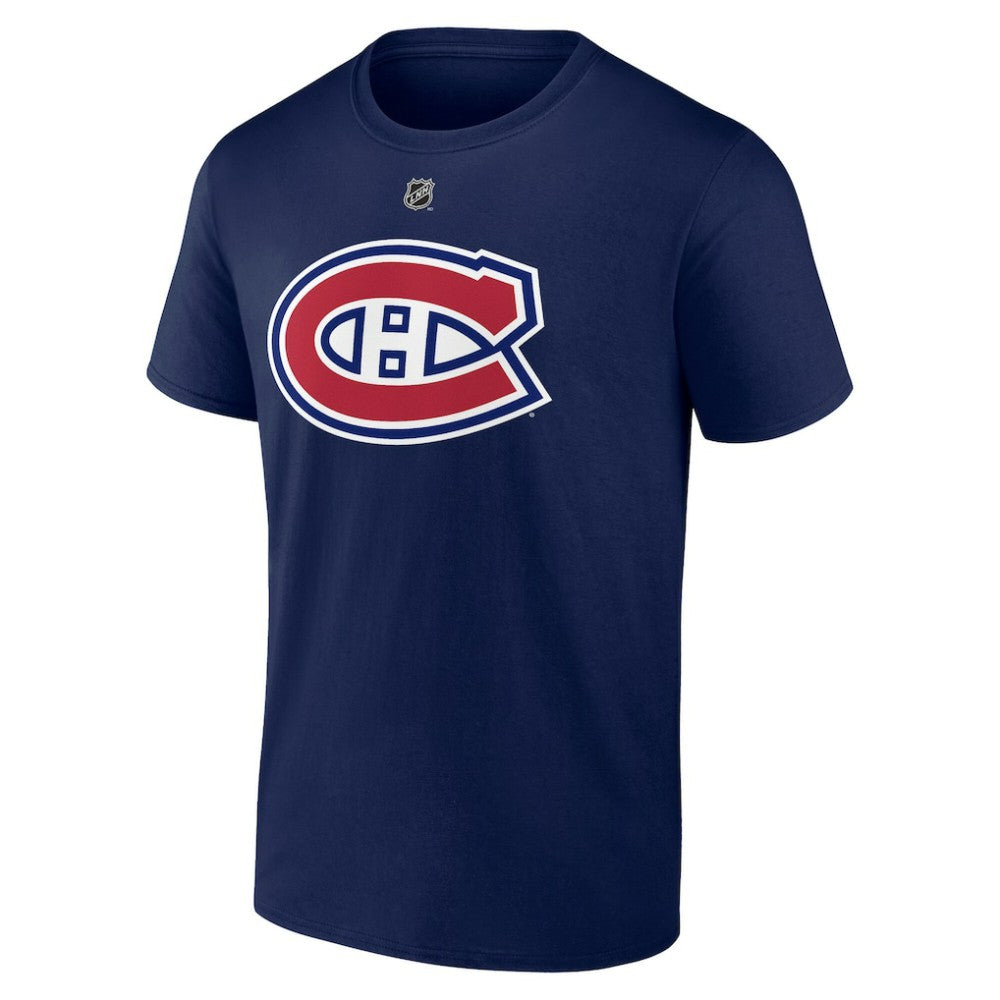 NHL Ivan Demidov Montreal Canadiens Fanatics Authentic Stack Name & Number T-Shirt