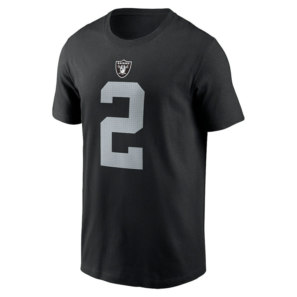 Ashton Jeanty  Name & Number T-Shirt - Las Vegas Raiders T-shirts