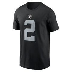 Ashton Jeanty  Name & Number T-Shirt - Las Vegas Raiders T-shirts
