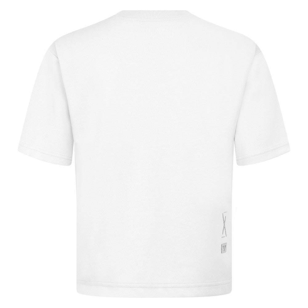 White Minnesota Twins Levelwear Ethereal Oversized Luxe Signature Knit T-Shirt
