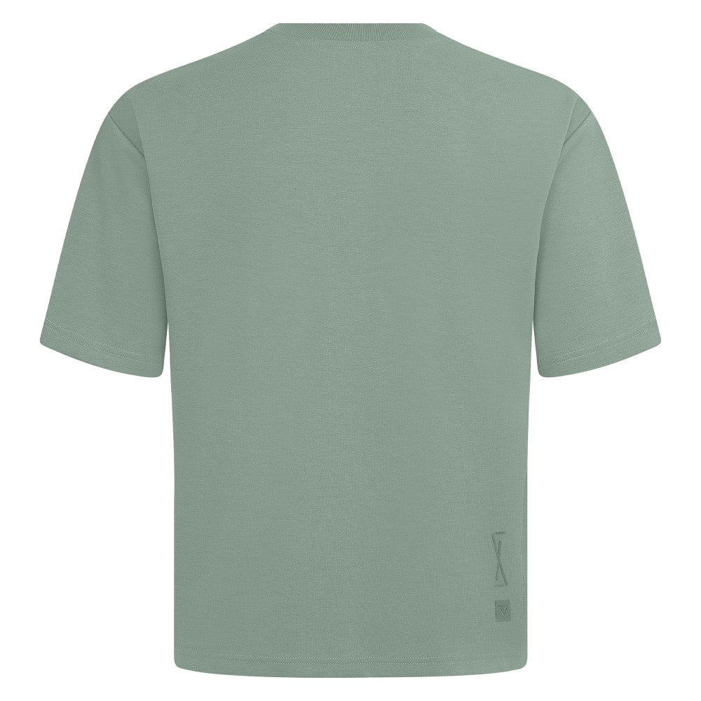 Green Milwaukee Brewers Levelwear Ethereal Oversized Luxe Signature Knit T-Shirt