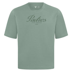Green San Diego Padres Levelwear Ethereal Oversized Luxe Signature Knit T-Shirt