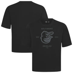 Black Baltimore Orioles Levelwear Crossway Oversized Luxe Signature Knit T-Shirt