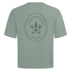 Green Houston Astros Levelwear Signet Oversized Luxe Signature Knit T-Shirt