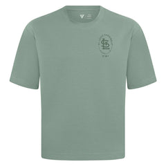 Green St. Louis Cardinals Levelwear Signet Oversized Luxe Signature Knit T-Shirt