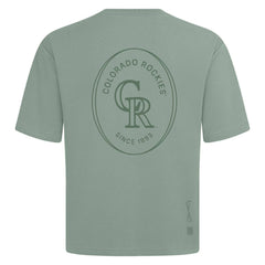 Green Colorado Rockies Levelwear Signet Oversized Luxe Signature Knit T-Shirt