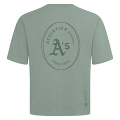 Green Athletics Levelwear Signet Oversized Luxe Signature Knit T-Shirt