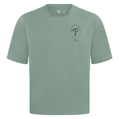 Green Philadelphia Phillies Levelwear Signet Oversized Luxe Signature Knit T-Shirt