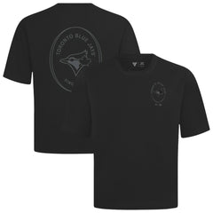 Black Toronto Blue Jays Levelwear Signet Oversized Luxe Signature Knit T-Shirt