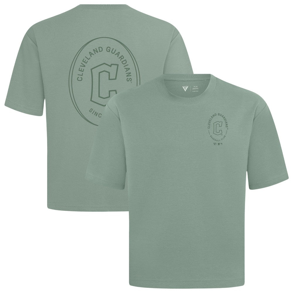 Green Cleveland Guardians Levelwear Signet Oversized Luxe Signature Knit T-Shirt