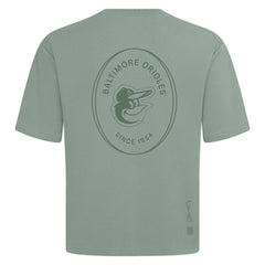 Green Baltimore Orioles Levelwear Signet Oversized Luxe Signature Knit T-Shirt