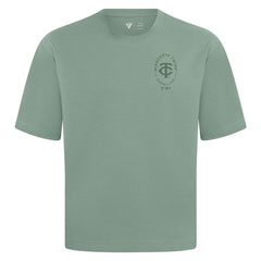 Green Minnesota Twins Levelwear Register Oversized Luxe Signature Knit T-Shirt