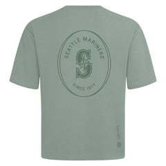 Green Seattle Mariners Levelwear Register Oversized Luxe Signature Knit T-Shirt