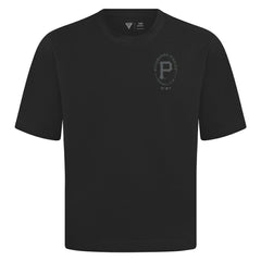 Black Pittsburgh Pirates Levelwear Register Oversized Luxe Signature Knit T-Shirt