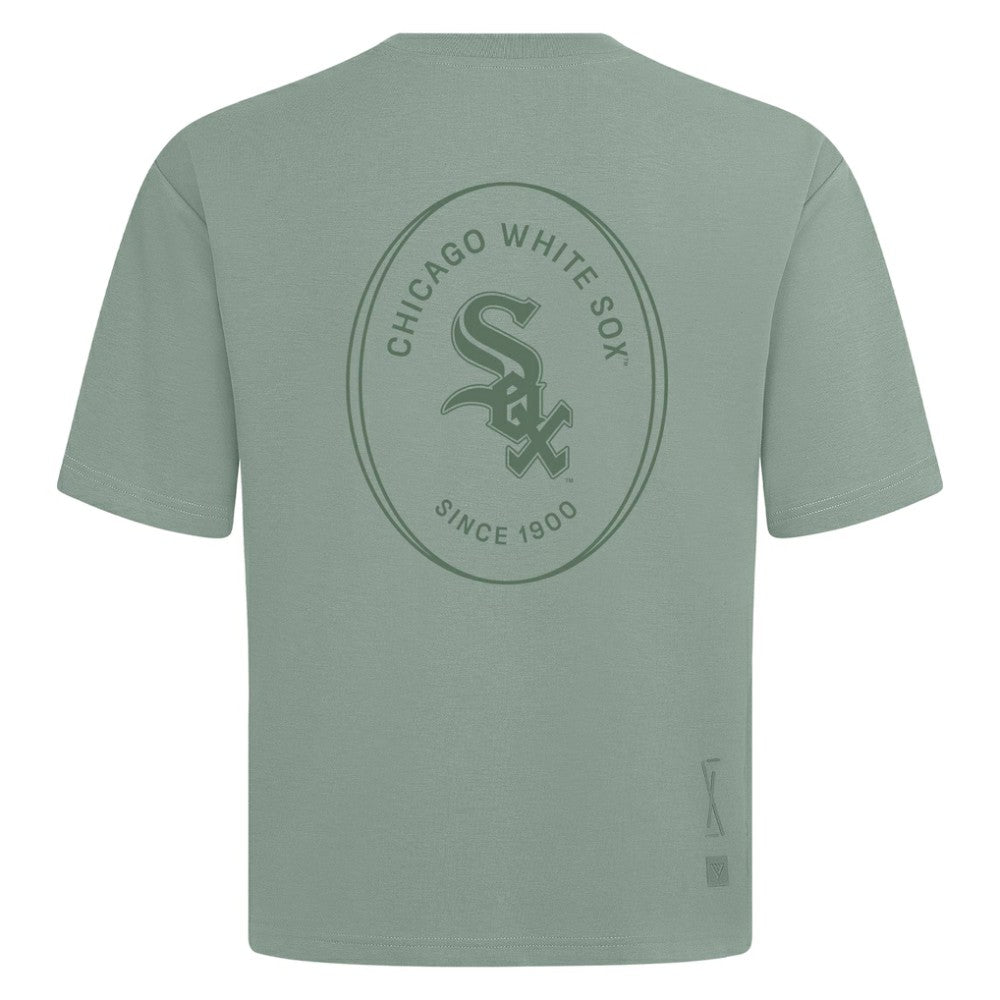 Green Chicago White Sox Levelwear Register Oversized Luxe Signature Knit T-Shirt