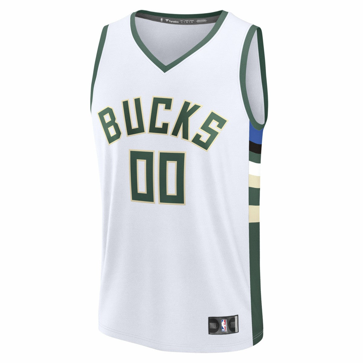 Fanatics Milwaukee Bucks Fast Break Custom Jersey