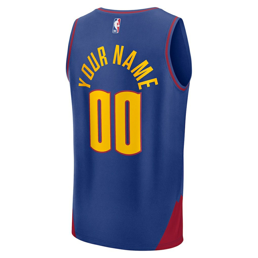 Fanatics Denver Nuggets Youth Fast Break Custom Replica Jersey sale