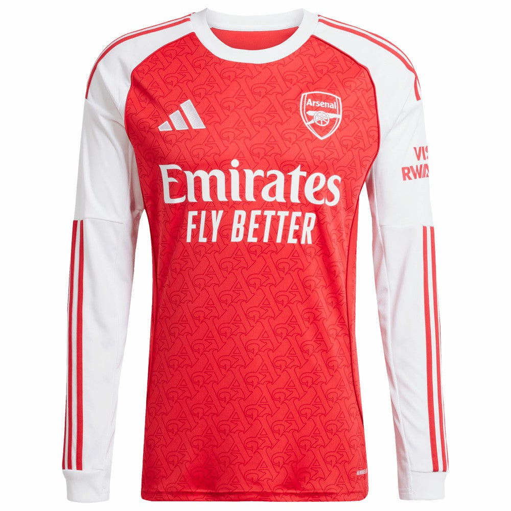 Arsenal 2025/26 Home Replica Long Sleeve Jersey