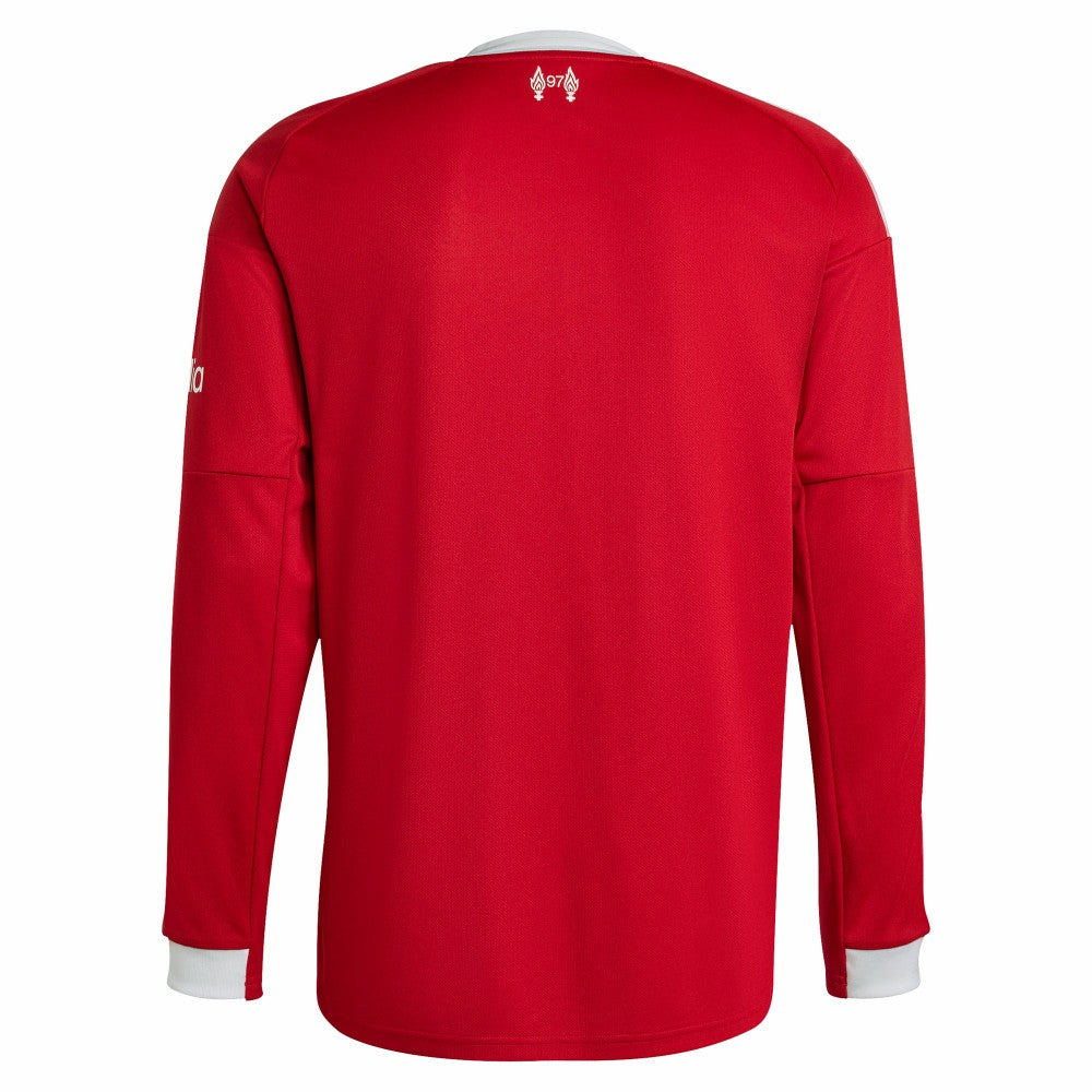Liverpool 2025/26 Home Replica Long Sleeve Jersey