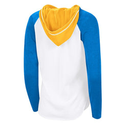 NHL St. Louis Blues G-III 4Her by Carl Banks Women's MVP Hooded Long-Sleeve T-Shirt