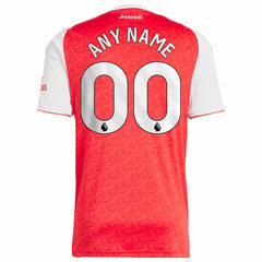 Arsenal 2025/26 Home Replica Custom Jersey