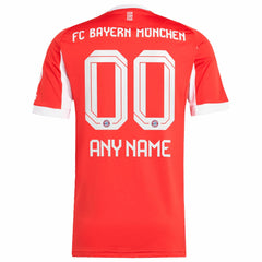 Bayern Munich 2025/26 Home Replica Custom Jersey