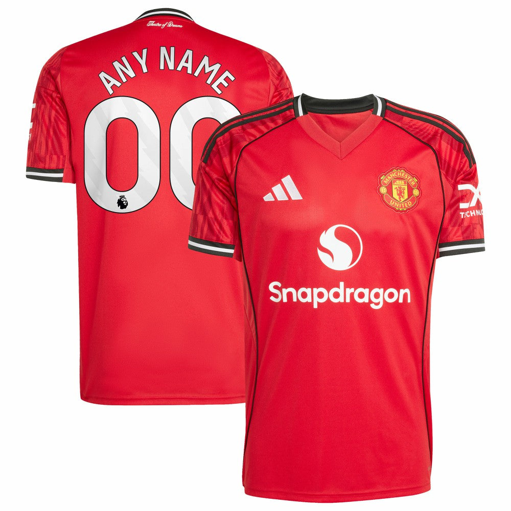 Manchester United Home 2025/26 Custom Replica Jersey