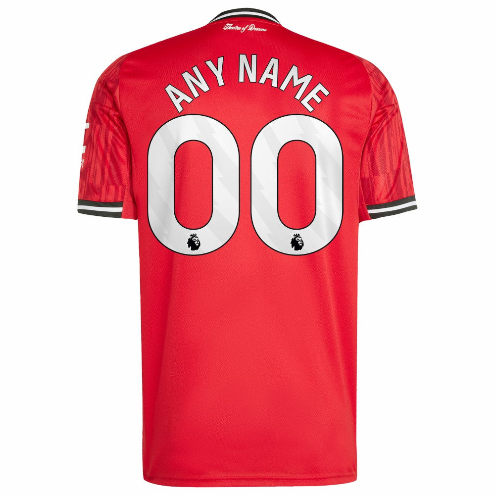 Manchester United Home 2025/26 Custom Replica Jersey