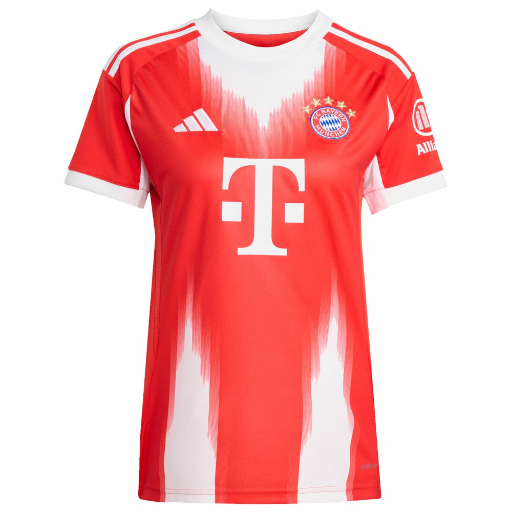 Bayern Munich Women's 2025/26 Home Replica Custom Jersey