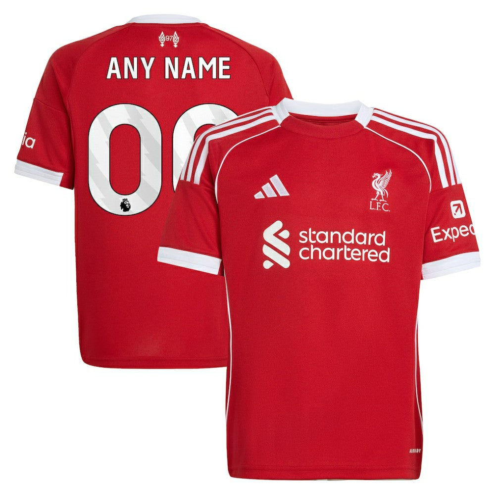 Liverpool Youth 2025/26 Home Custom Replica Jersey