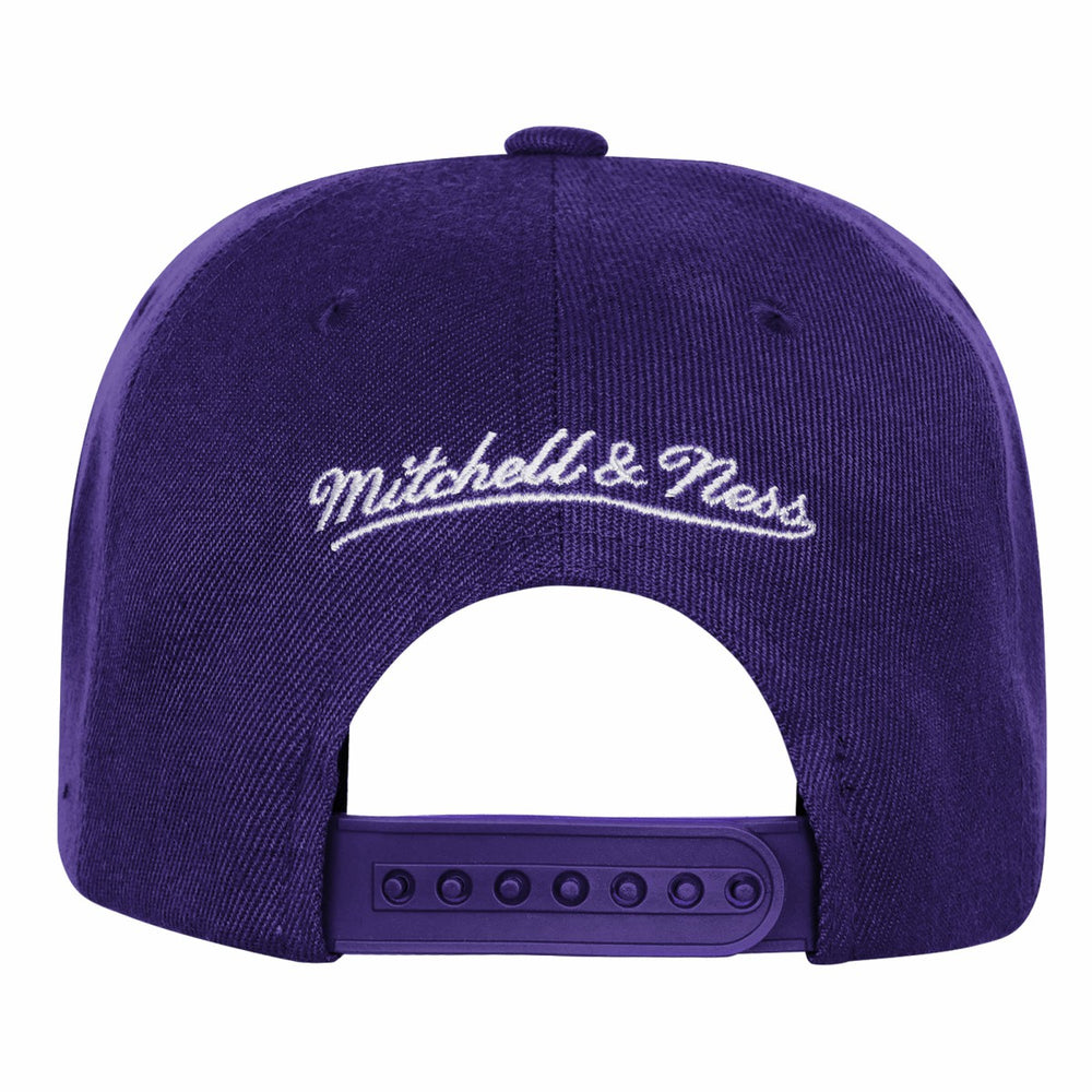 Mitchell & Ness Los Angeles Lakers Youth 50th Anniversary Duo Front Snapback Hat