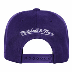 Mitchell & Ness Los Angeles Lakers Youth 50th Anniversary Duo Front Snapback Hat
