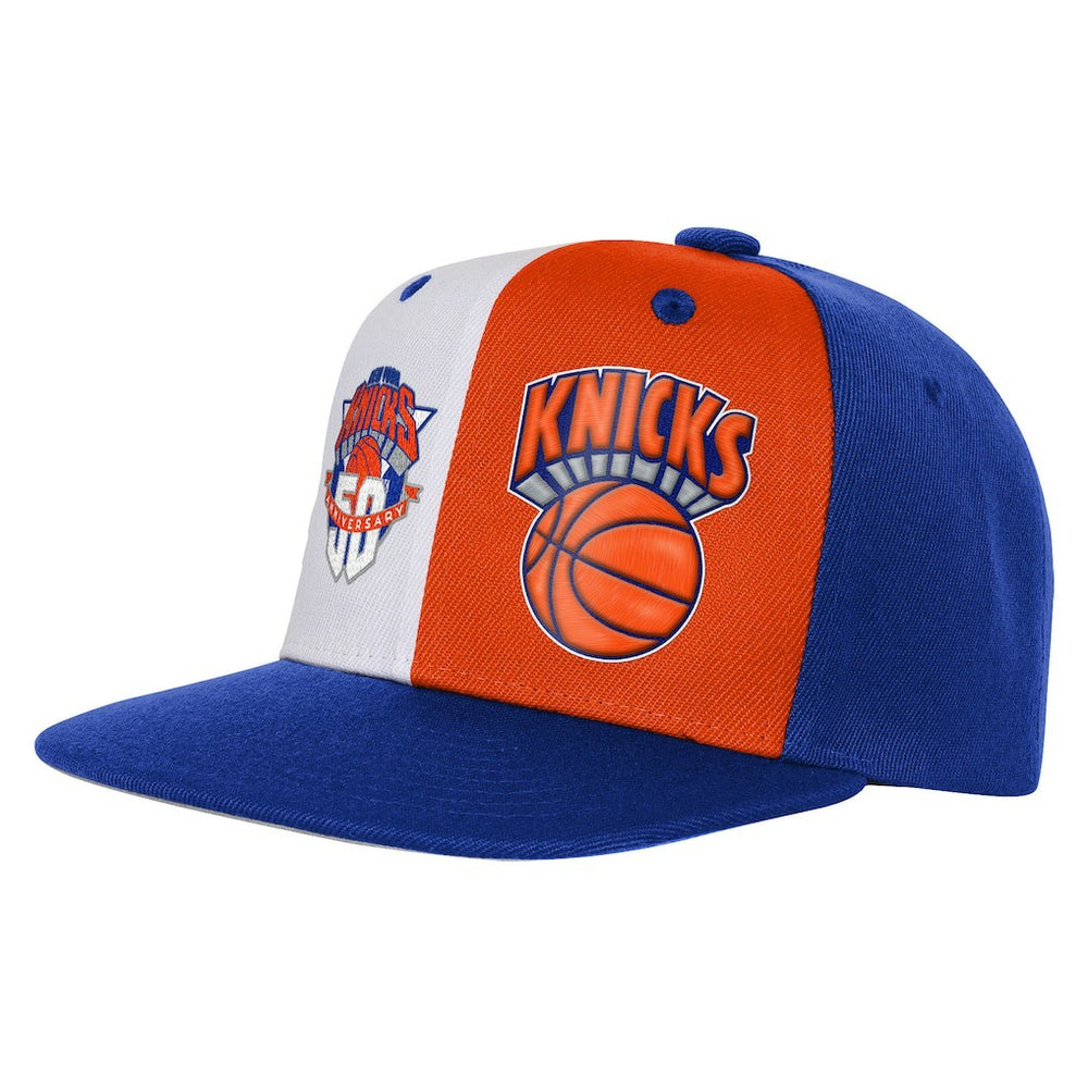 Mitchell & Ness New York Knicks Youth 50th Anniversary Duo Front Snapback Hat