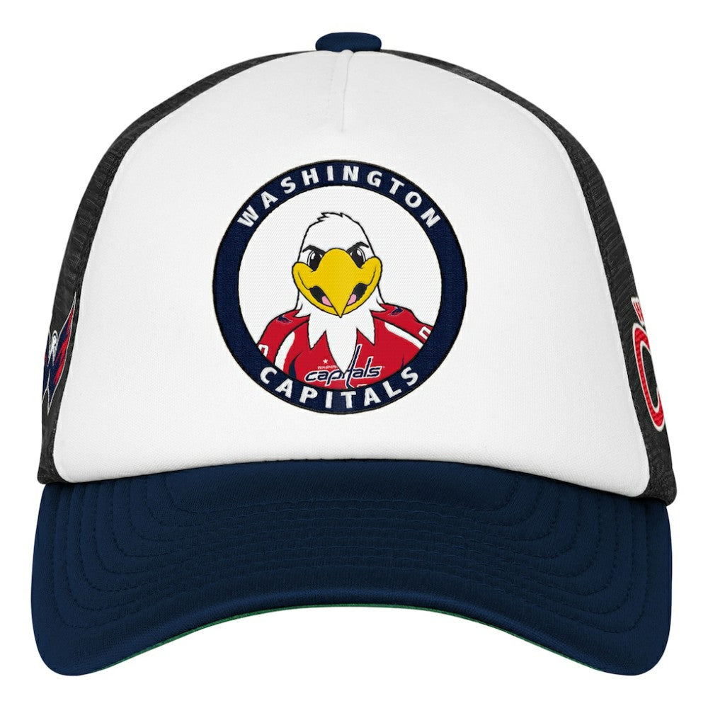 NHL Washington Capitals Mitchell & Ness Youth Mascot Adjustable Trucker Hat