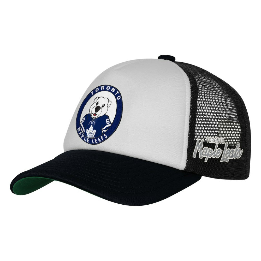 NHL Toronto Maple Leafs Mitchell & Ness Youth Mascot Adjustable Trucker Hat