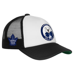 NHL Toronto Maple Leafs Mitchell & Ness Youth Mascot Adjustable Trucker Hat