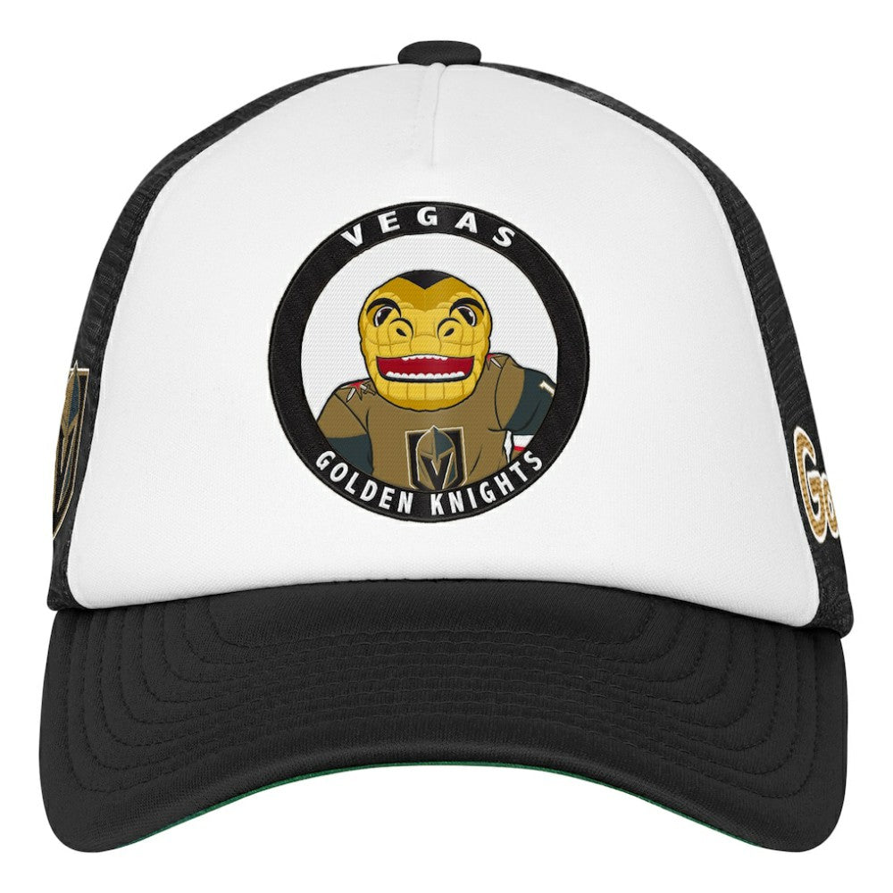 NHL Vegas Golden Knights Mitchell & Ness Youth Mascot Adjustable Trucker Hat