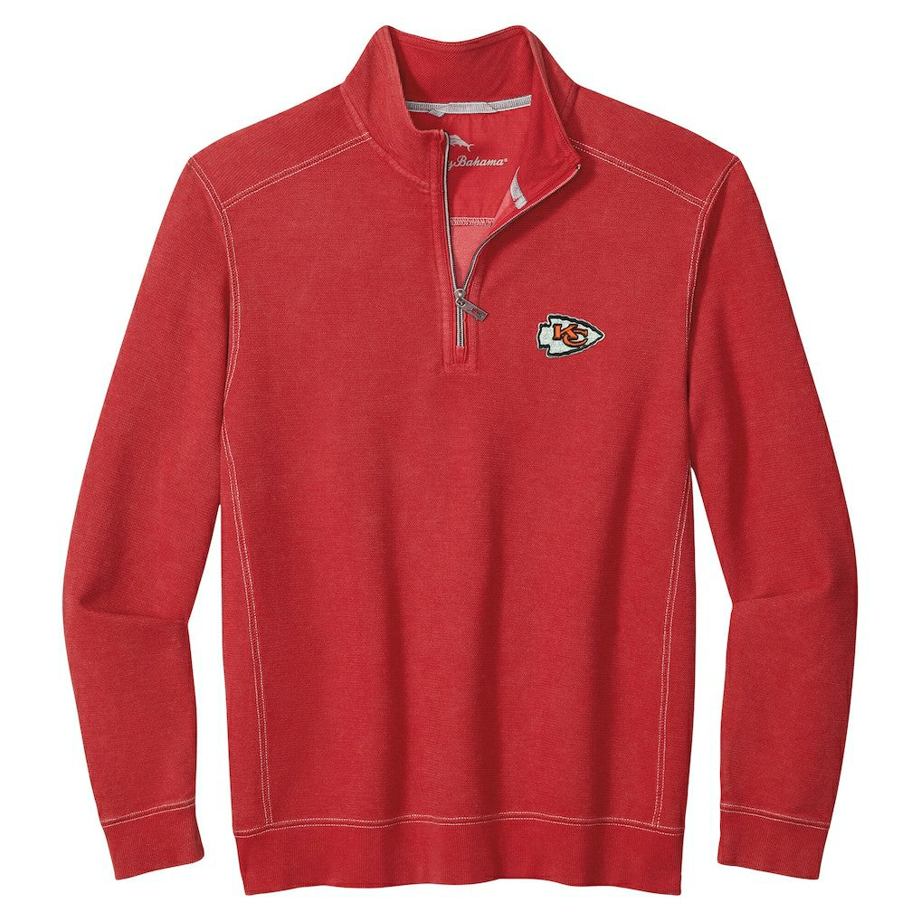 Big & Tall Montego Bay Half-Zip Pullover - Kansas City Chiefs Pullover