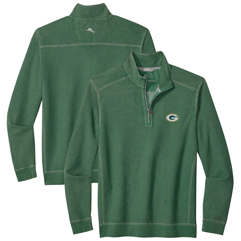 Big & Tall Montego Bay Half-Zip Pullover - Green Bay Packers Pullover