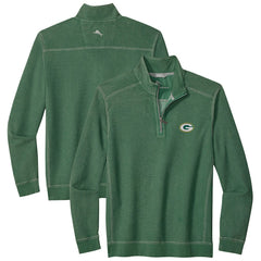 Big & Tall Montego Bay Half-Zip Pullover - Green Bay Packers Pullover