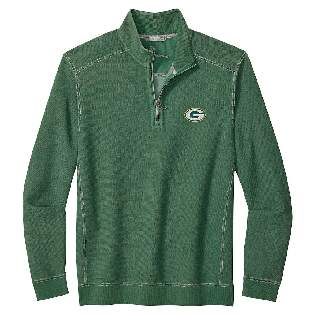 Big & Tall Montego Bay Half-Zip Pullover - Green Bay Packers Pullover