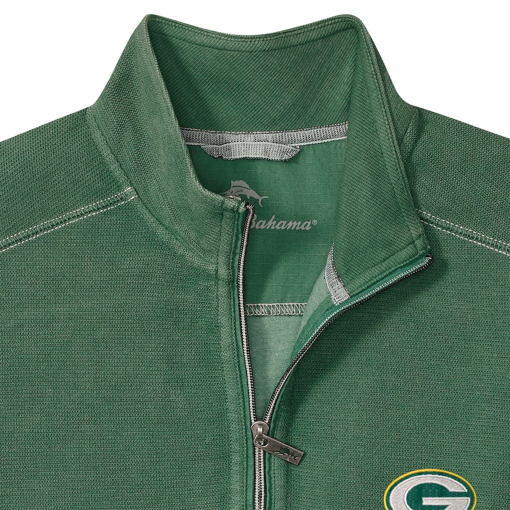 Big & Tall Montego Bay Half-Zip Pullover - Green Bay Packers Pullover