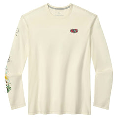 Oasis Endzone Lux Long Sleeve T-Shirt - San Francisco 49ers T-shirts