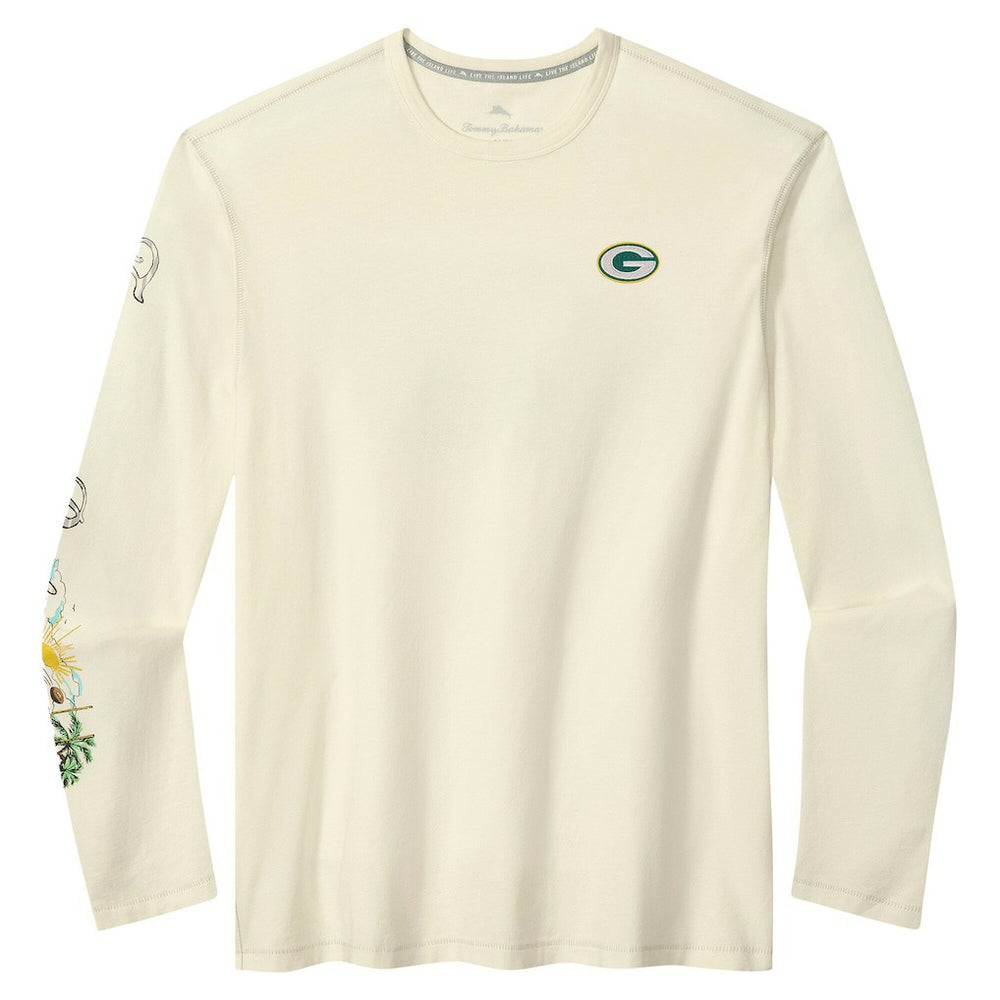 Oasis Endzone Lux Long Sleeve T-Shirt - Green Bay Packers T-shirts