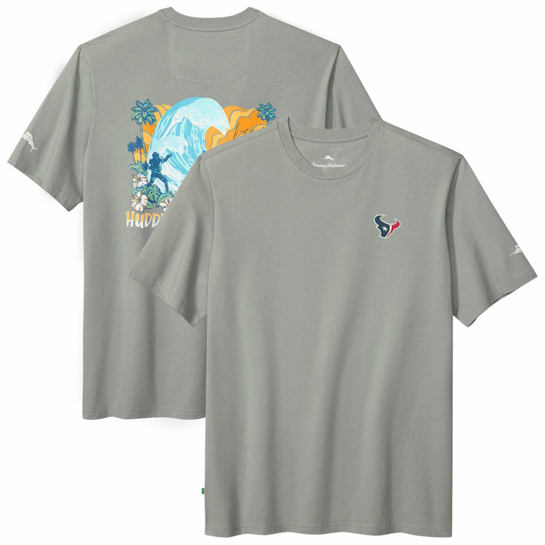 Huddle & Hang Tens T-Shirt - Houston Texans T-shirts