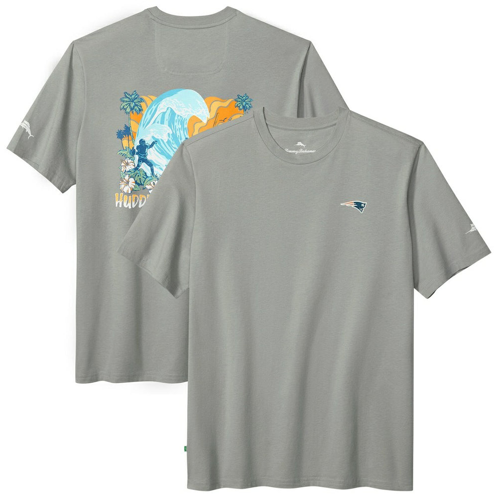 Huddle & Hang Tens T-Shirt - New England Patriots T-shirts