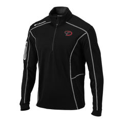 Black Arizona Diamondbacks Columbia Omni-Wick Shotgun Quarter-Zip Pullover