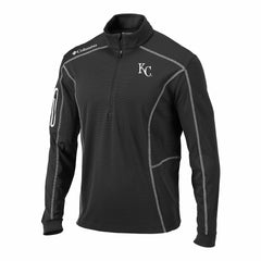 Gray Kansas City Royals Columbia Omni-Wick Shotgun Quarter-Zip Pullover