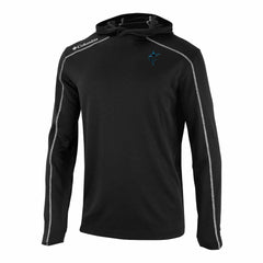 Black Miami Marlins Columbia Omni-Wick Shotgun Pullover Hoodie