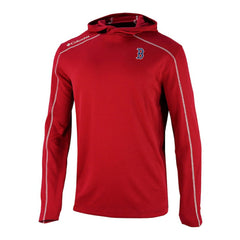 Red Boston Red Sox Columbia Omni-Wick Shotgun Pullover Hoodie